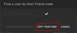 Derank/Deranking/Get Lobby Link/Inviting friends using friend code in