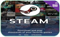 Steam Gift Card 800 Ars Key My Gaming Lounge