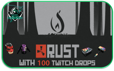 Buy rust account with 100 twitch drops