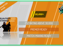 buy cs2 account with rating above 30000