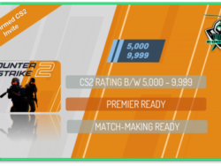 Buy cs2 account with rating between 5-10k premier ready account