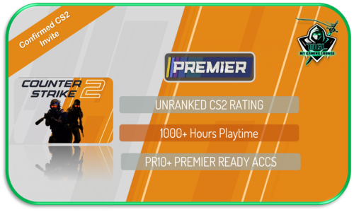 buy cs2 premier ready account with 1000 hours playtime