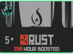 buy 5 rust 250 hour boosted cheap account